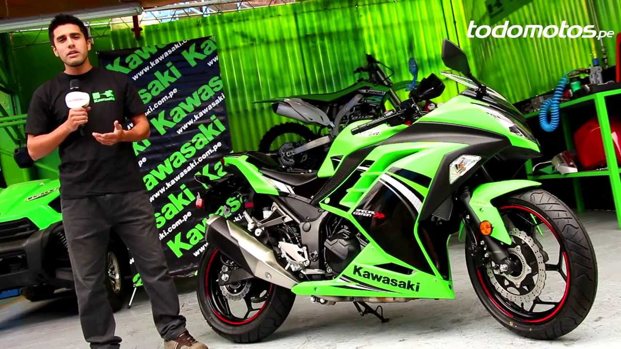 Kawasaki Ninja 300 precios y ficha técnica en Perú.
