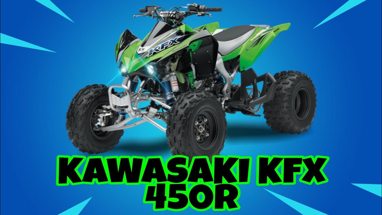 KFX 450: la imponente cuatrimoto deportiva de Kawasaki